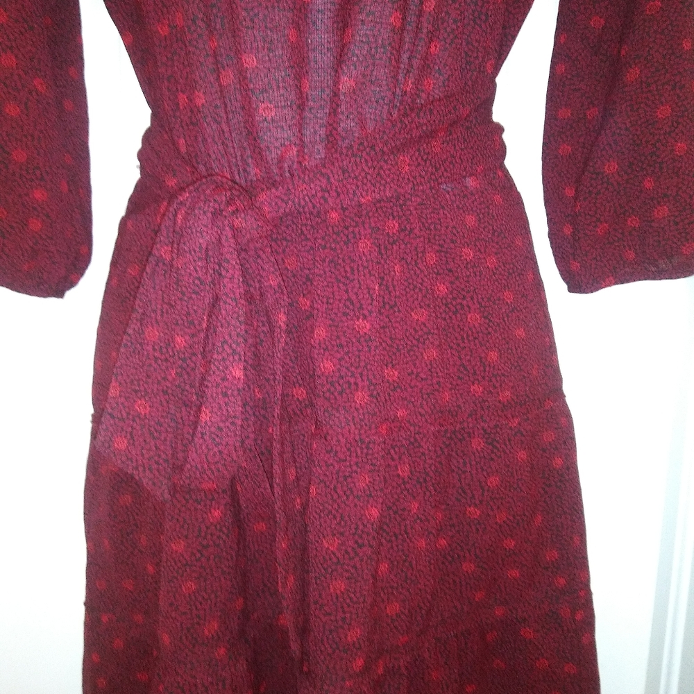 Ba$sh Belted Ruffle Dress - Picture 7 of 9
